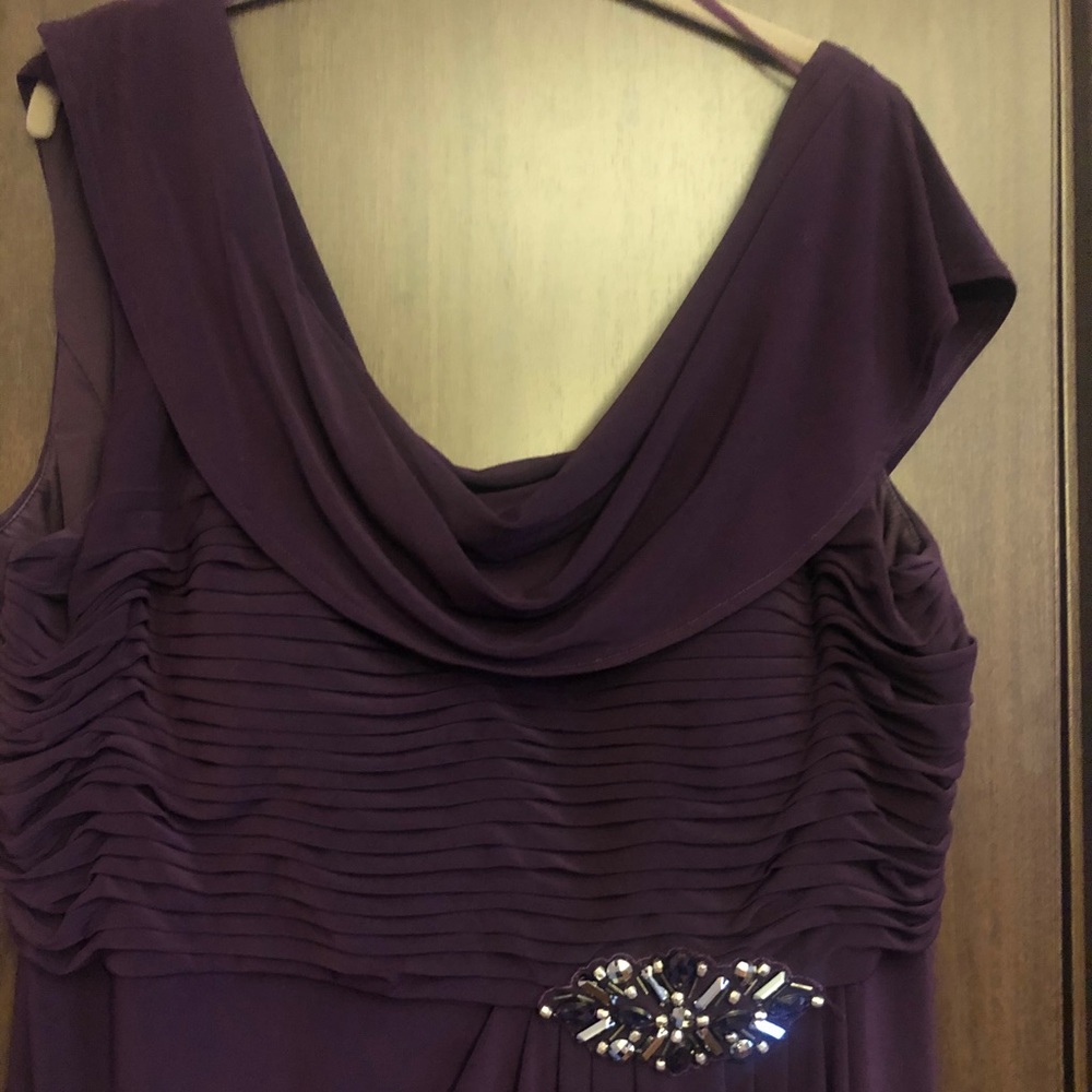 💜 Plum Embellished Gown 💜